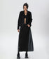 Dual Panel Buttoned Skirt